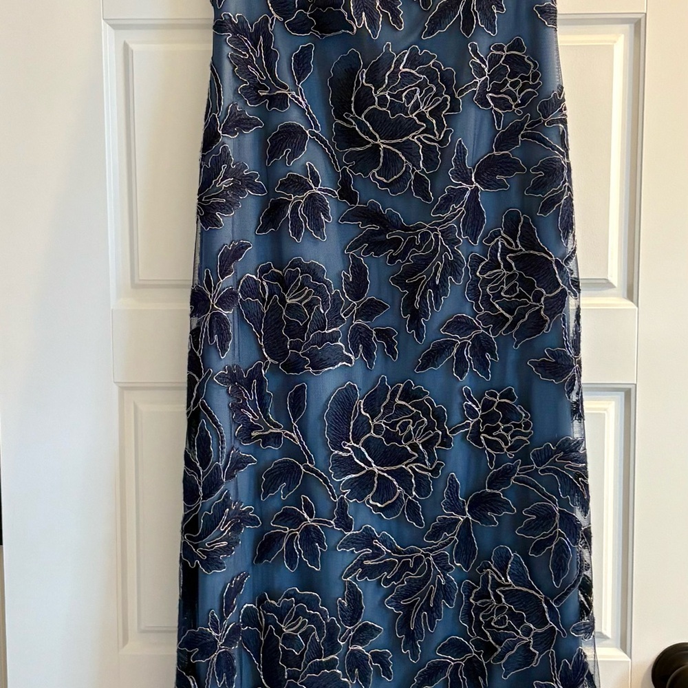 Tadashi Shoji Floral Evening Dress